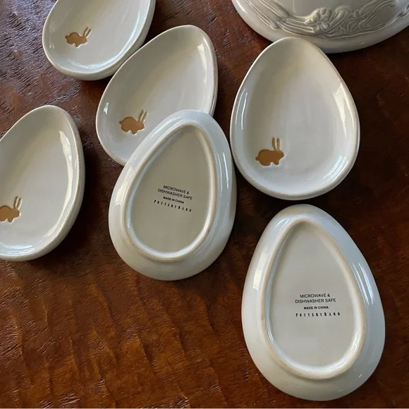 Pottery Barn Bunny Plates - Picture 2 of 4